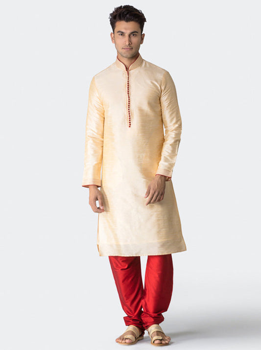 Cream Kurta Set