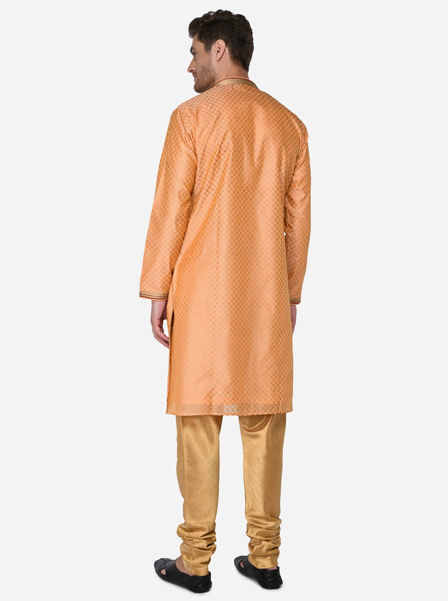 Light Orange Kurta Set | Azania