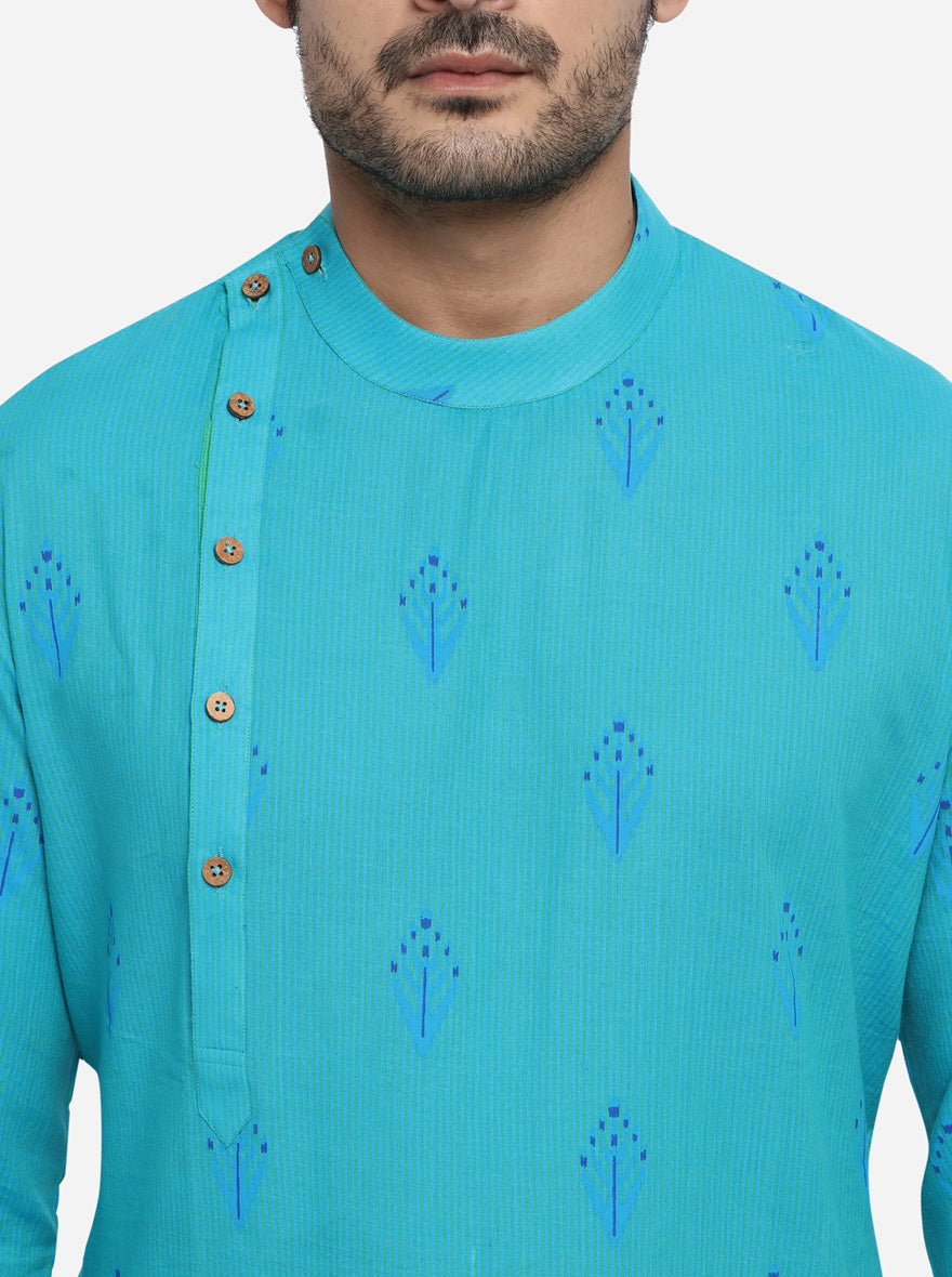 Bright Blue Kurta | Azania