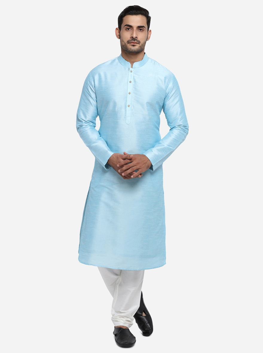 Sky Blue Kurta Set | Azania