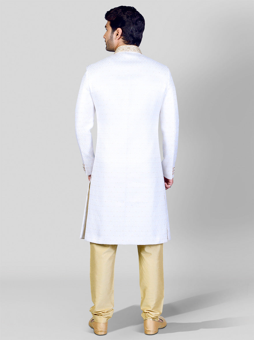 White Sherwani | Azania