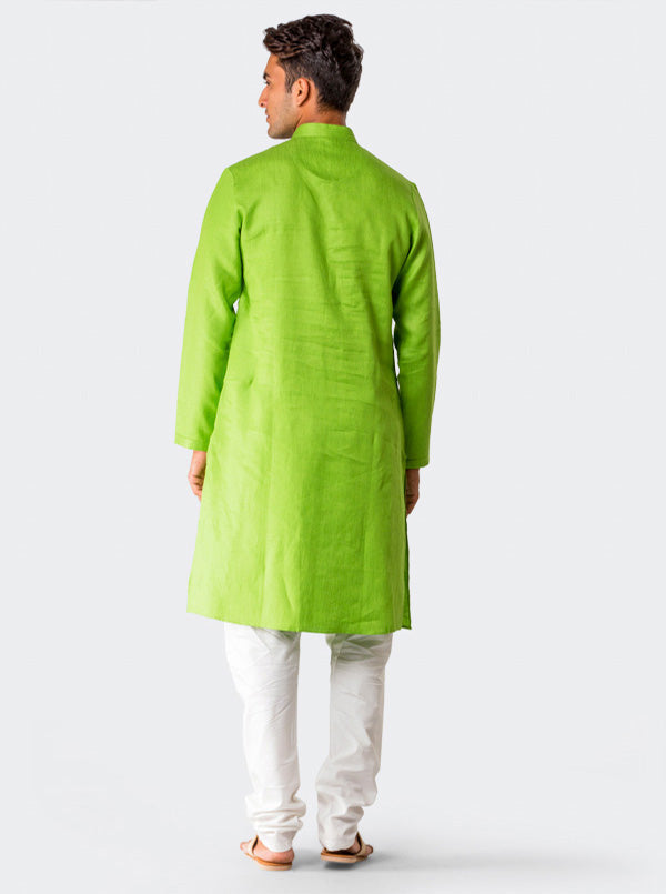 Bright Green Kurta Set