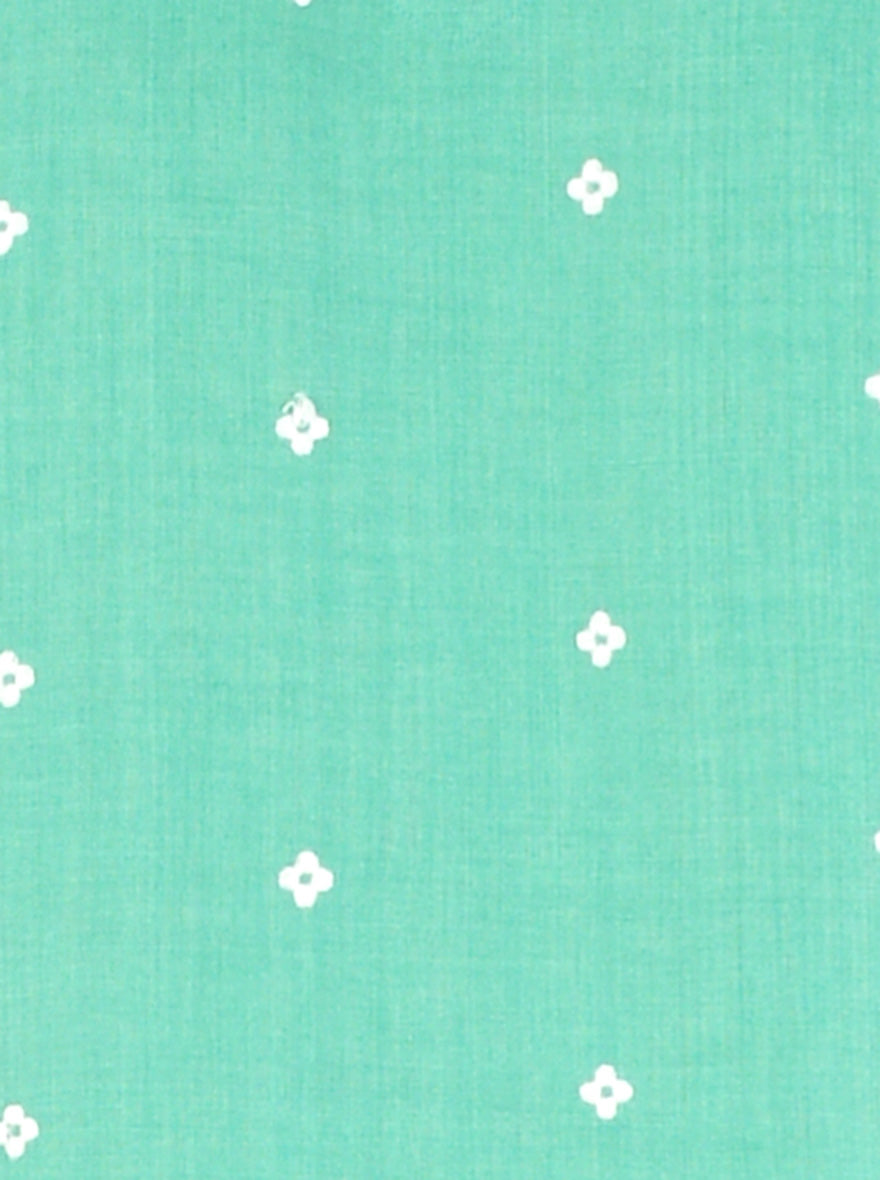 Light Emerald Green & White Kurta Set | TULA