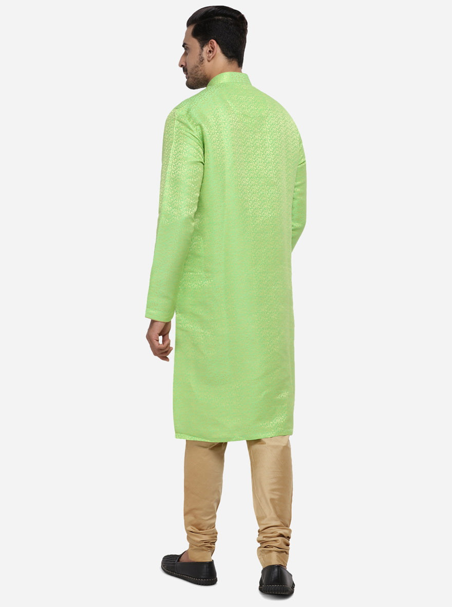 Grass Green Kurta Set | Azania