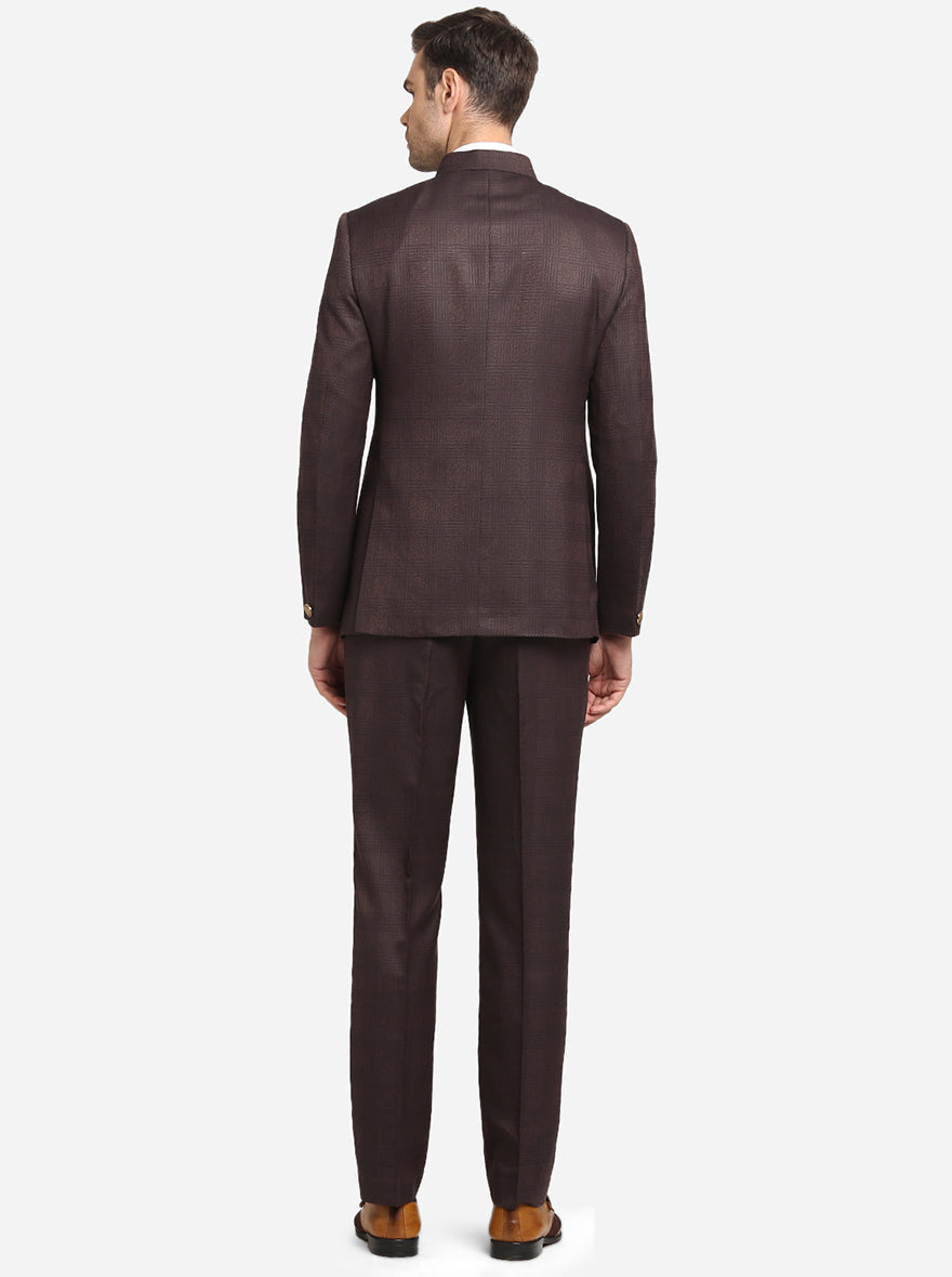 Chocolate Brown Jodhpuri Suit | JadeBlue