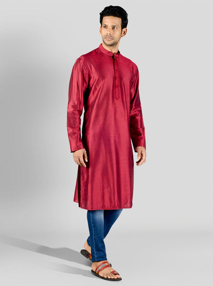Maroon Kurta | Azania