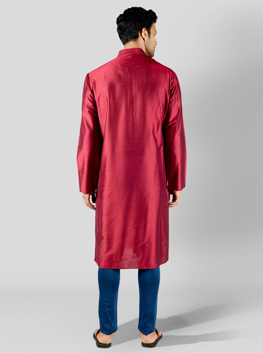 Maroon Kurta | Azania