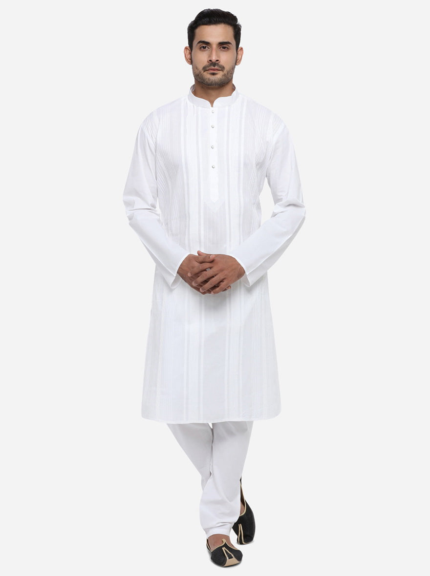 White Kurta Set | Azania