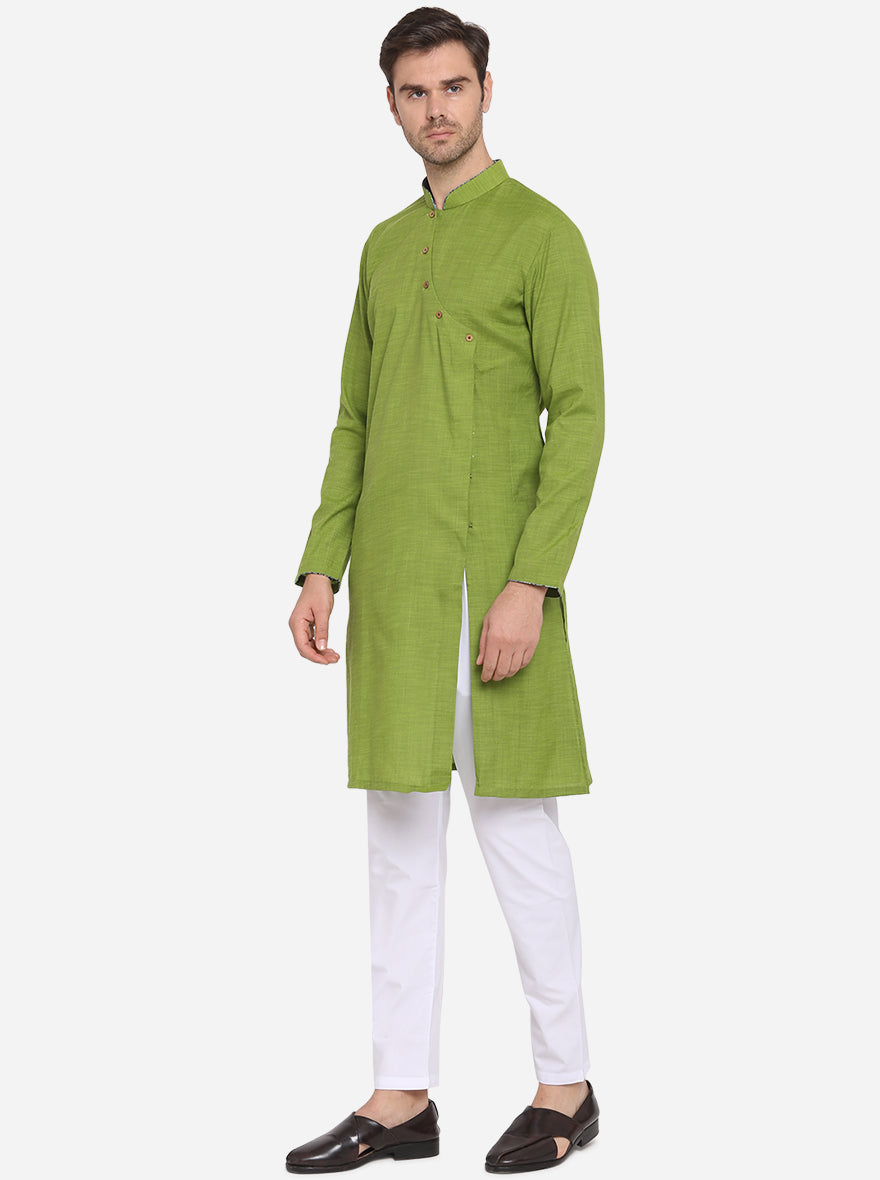 Emerald Green Kurta | Azania