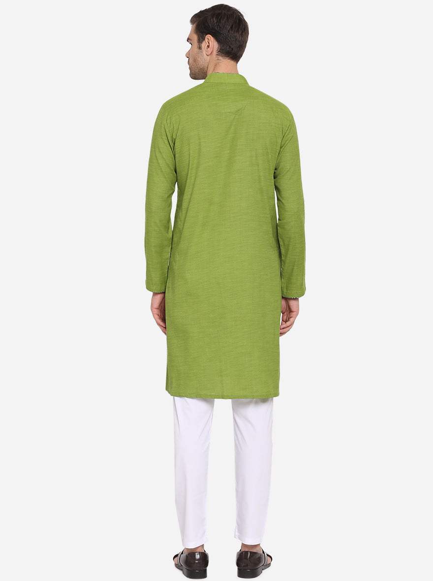 Emerald Green Kurta | Azania