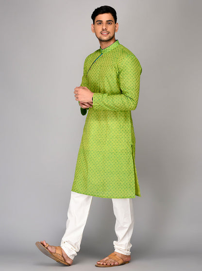 Green Printed Kurta | Azania