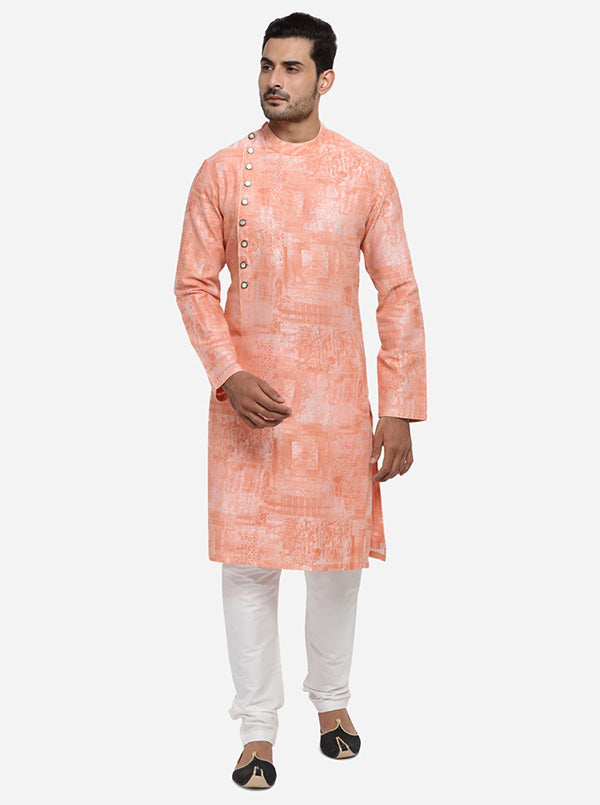 Peach Kurta Set | TULA