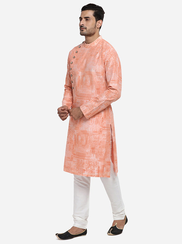 Peach Kurta Set | TULA