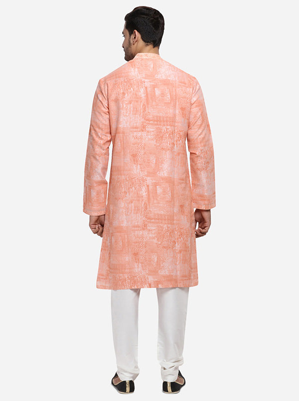 Peach Kurta Set | TULA