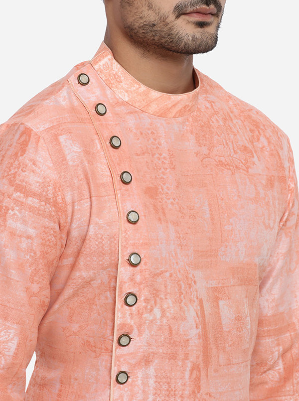 Peach Kurta Set | TULA