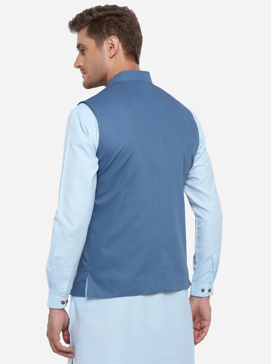 Light Blue Modi Jacket | JadeBlue