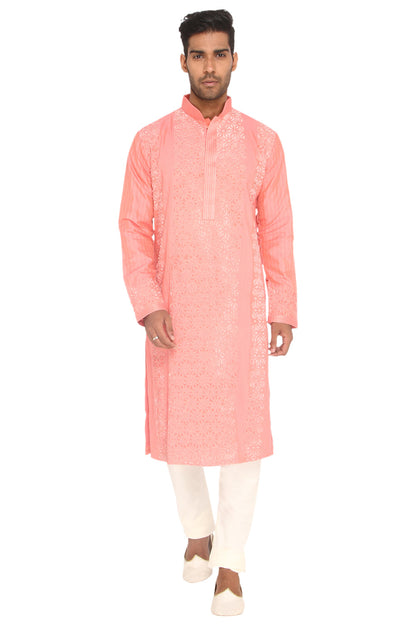 Light Pink Kurta Set
