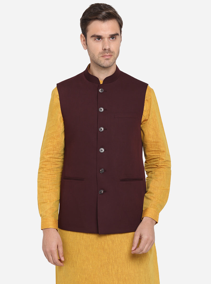 Wine Modi Jacket | JadeBlue