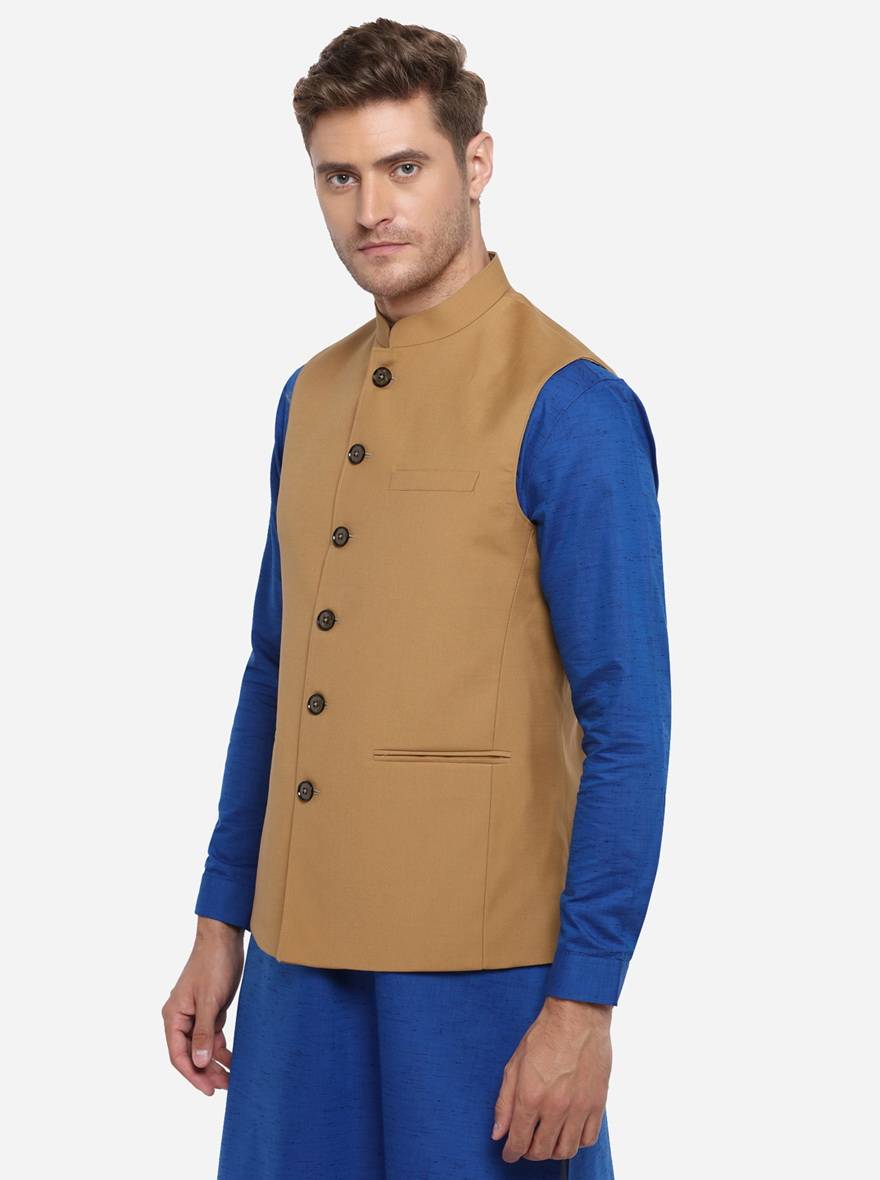 Light Brown Modi Jacket | JadeBlue