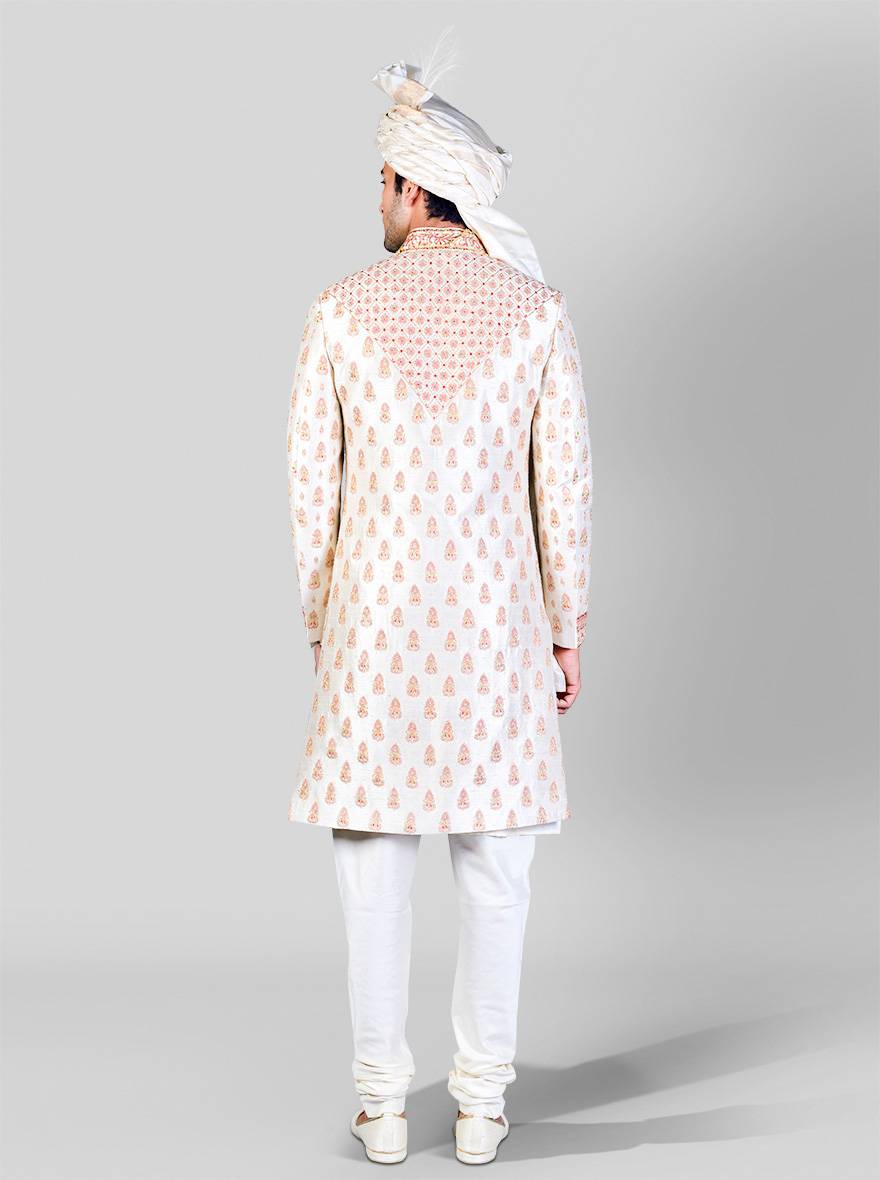 Beige Sherwani | TULA