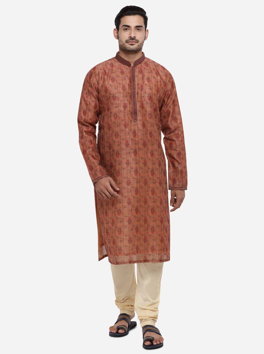 Brown Kurta Set | Azania