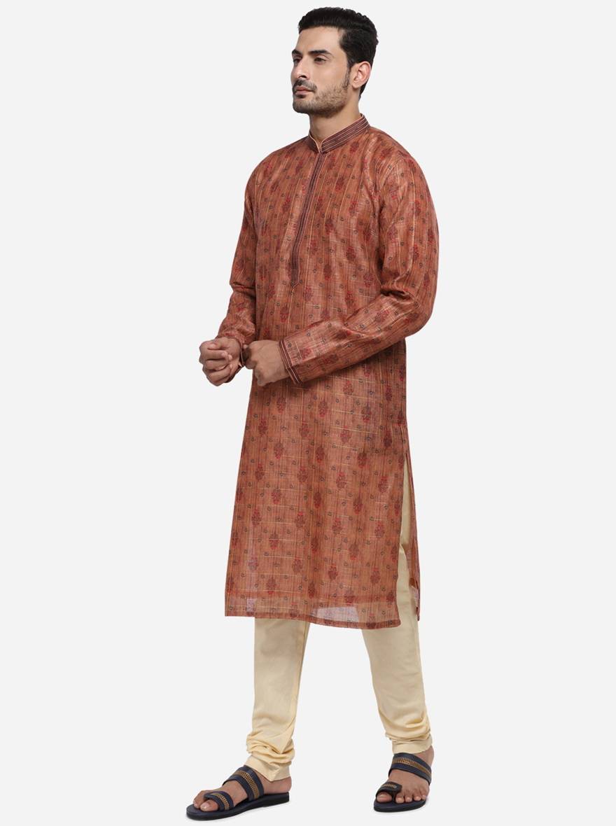 Brown Kurta Set | Azania