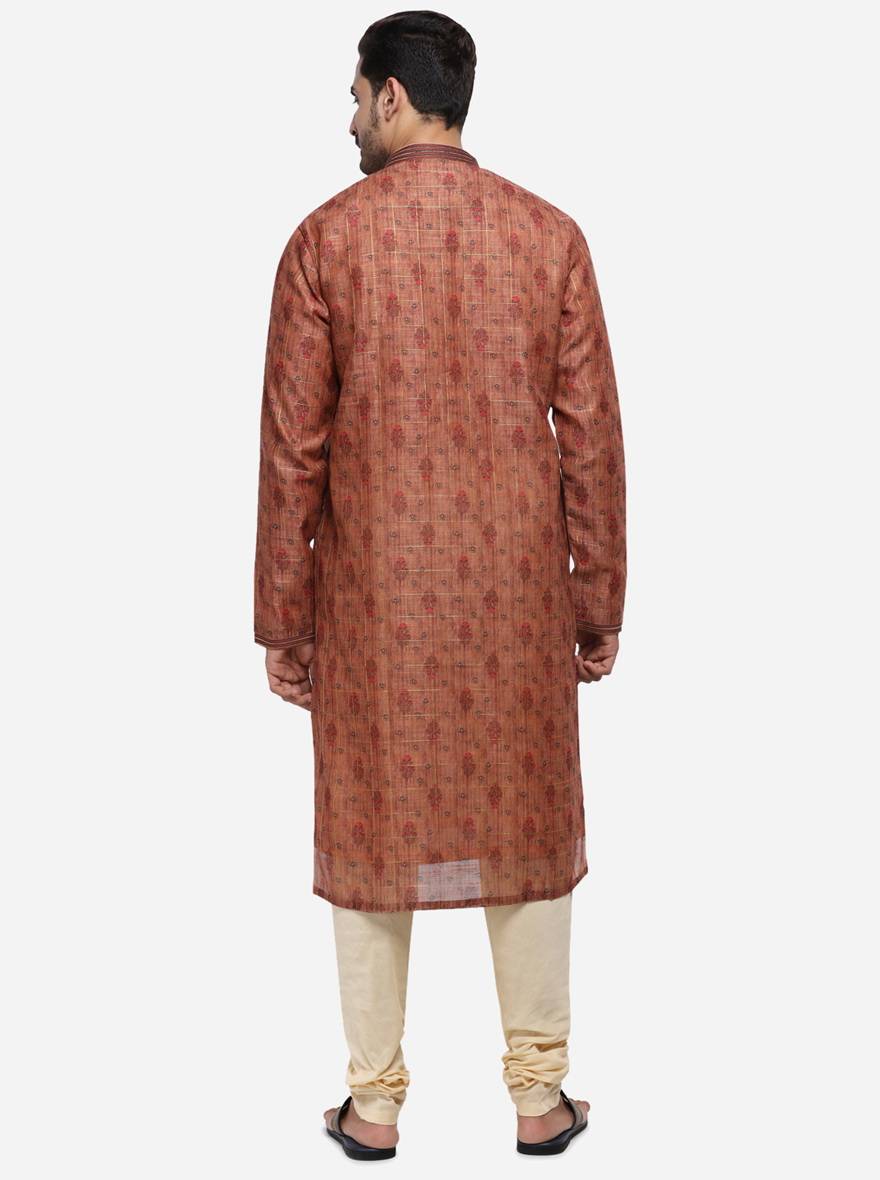 Brown Kurta Set | Azania