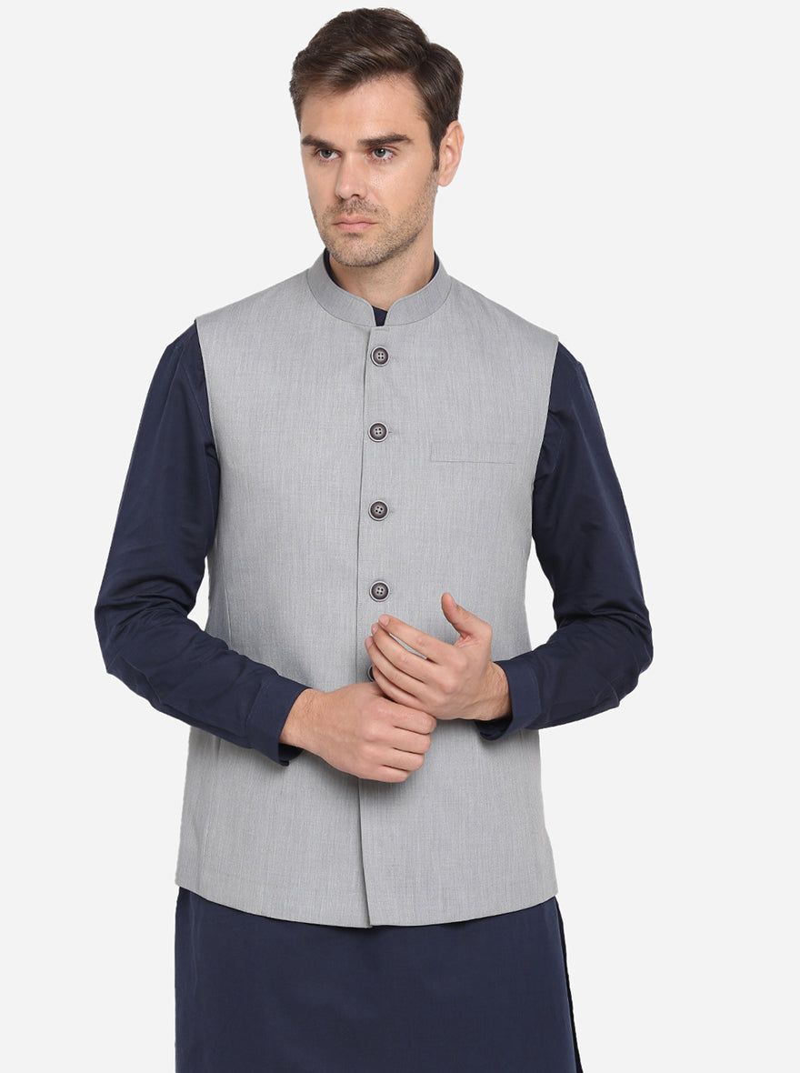 Stone Grey Modi Jacket | JadeBlue