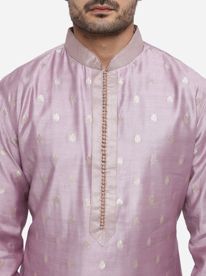 Pastel Purple Kurta Set | Azania