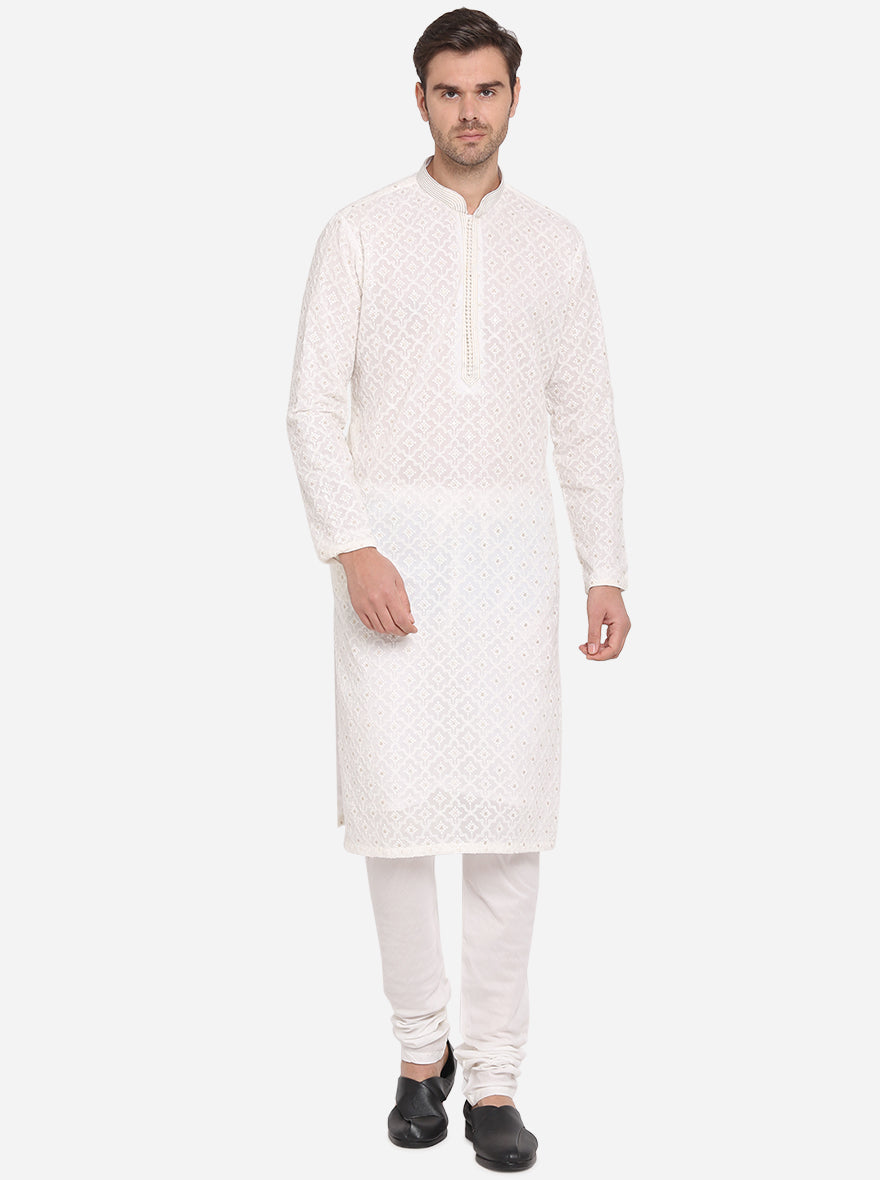 White Kurta Set | Azania