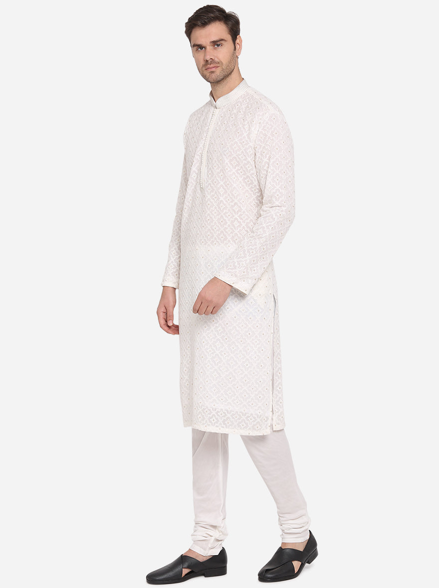 White Kurta Set | Azania