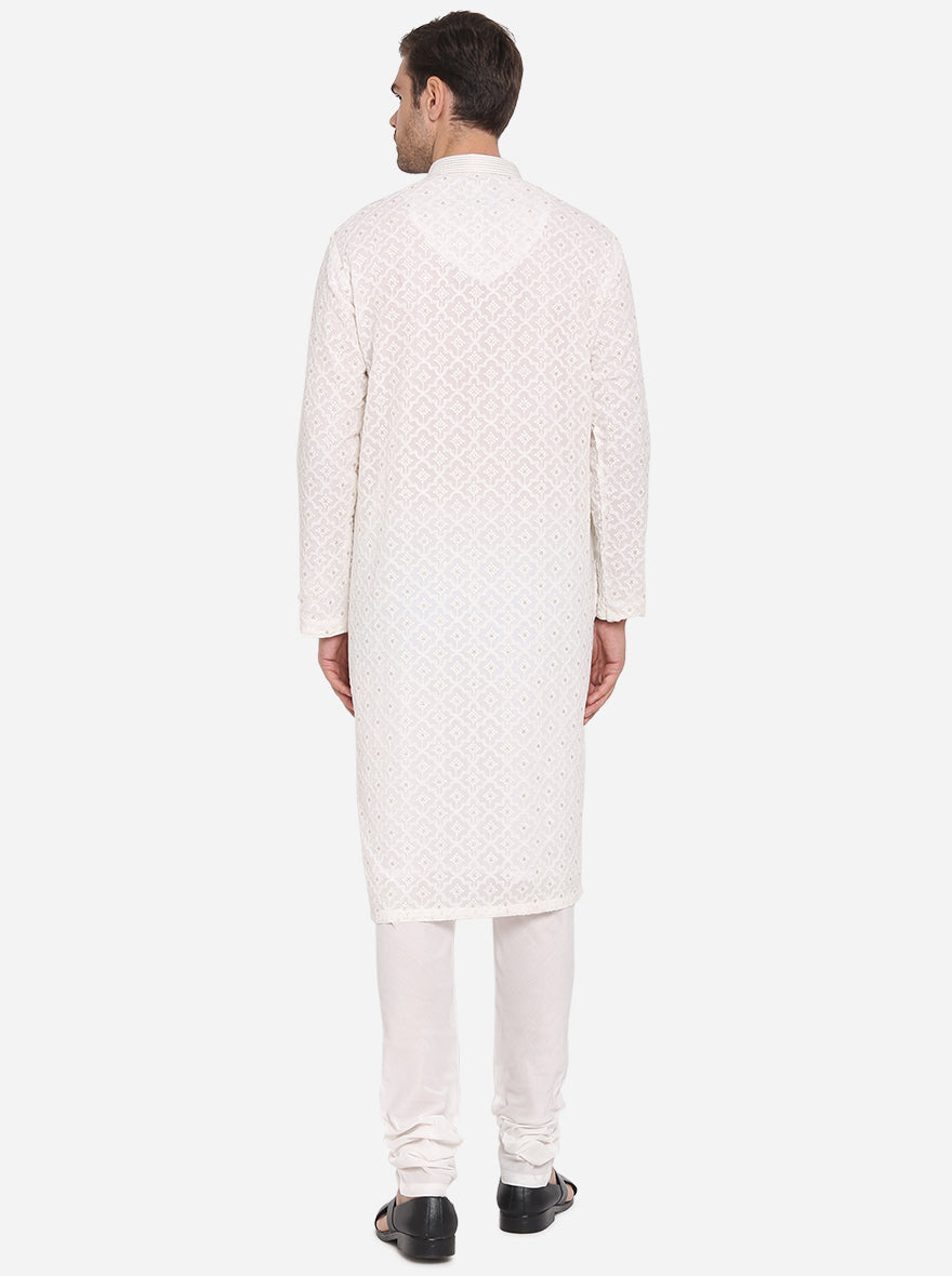 White Kurta Set | Azania