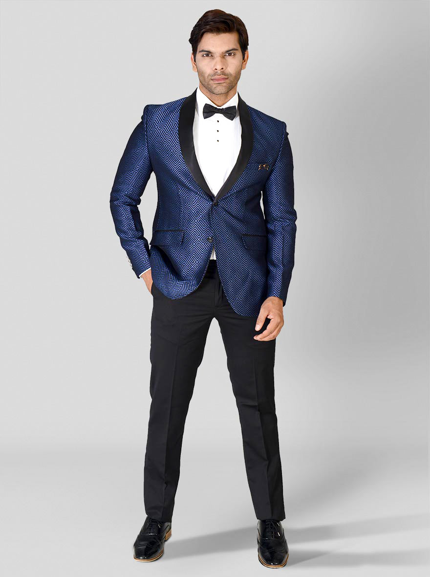 Blue & Black Tuxedo | JadeBlue