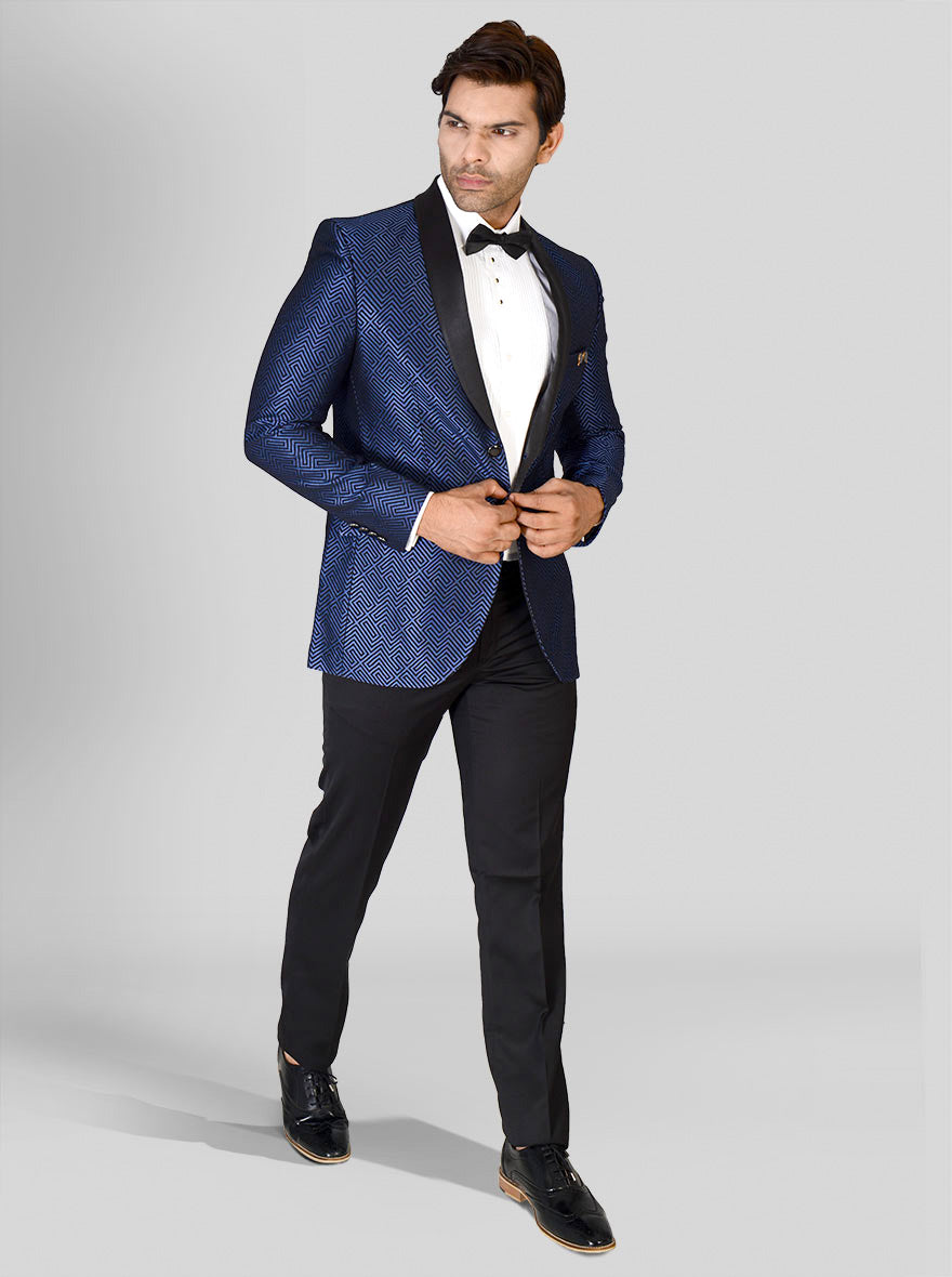 Blue & Black Tuxedo | JadeBlue