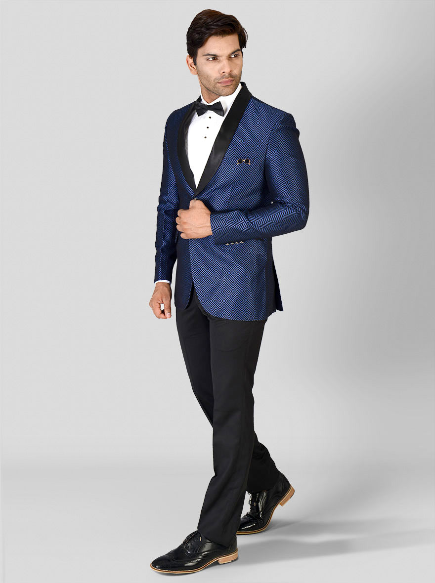 Blue & Black Tuxedo | JadeBlue