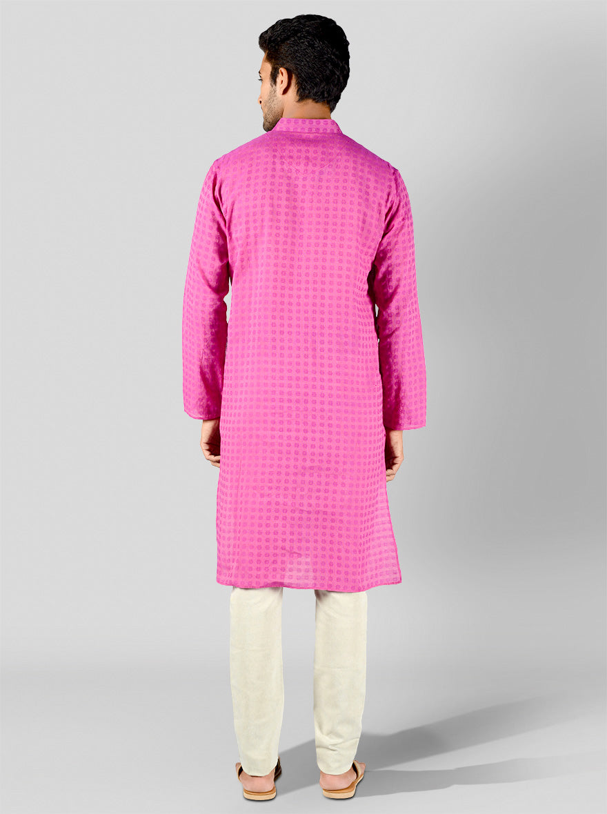 Dark Pink Kurta | Azania