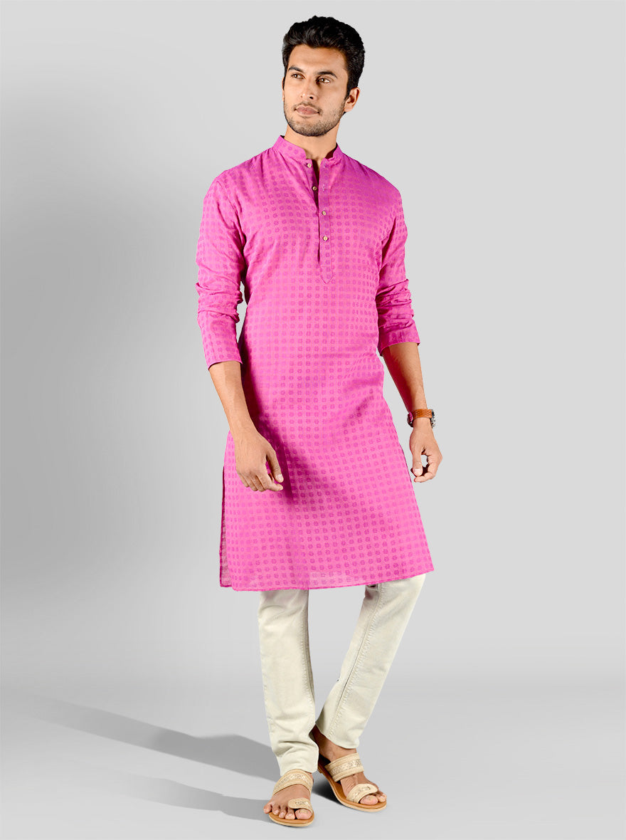 Dark Pink Kurta | Azania