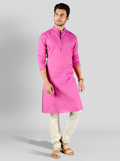 Dark Pink Kurta | Azania