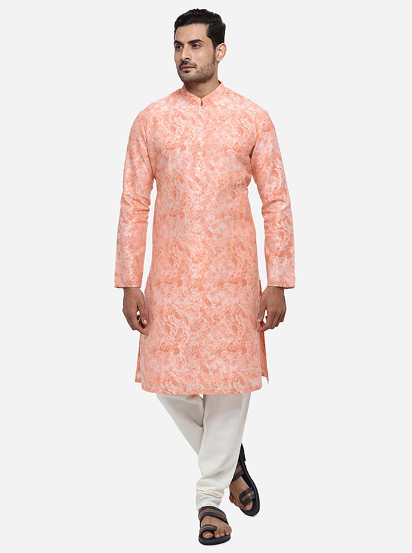 Peach Kurta Set | TULA