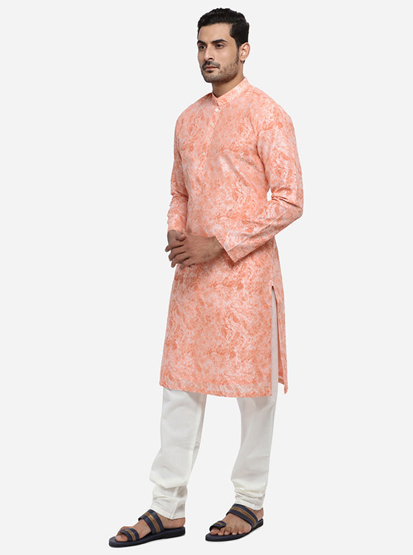 Peach Kurta Set | TULA