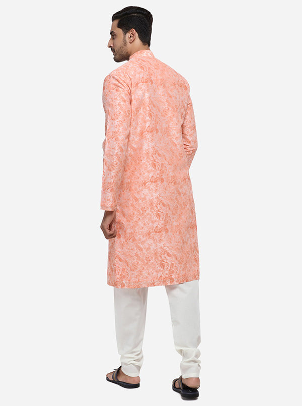 Peach Kurta Set | TULA