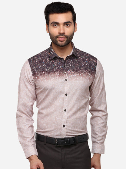 Multi Printed Slim Fit Party Wear Shirt | JB Studio