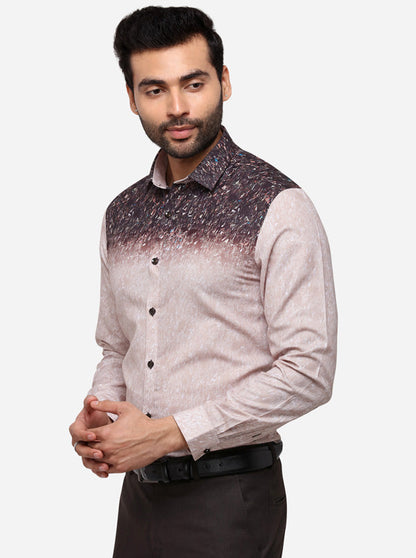Multi Printed Slim Fit Party Wear Shirt | JB Studio