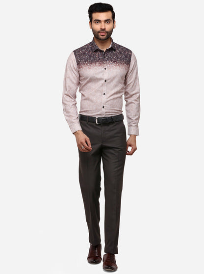 Multi Printed Slim Fit Party Wear Shirt | JB Studio