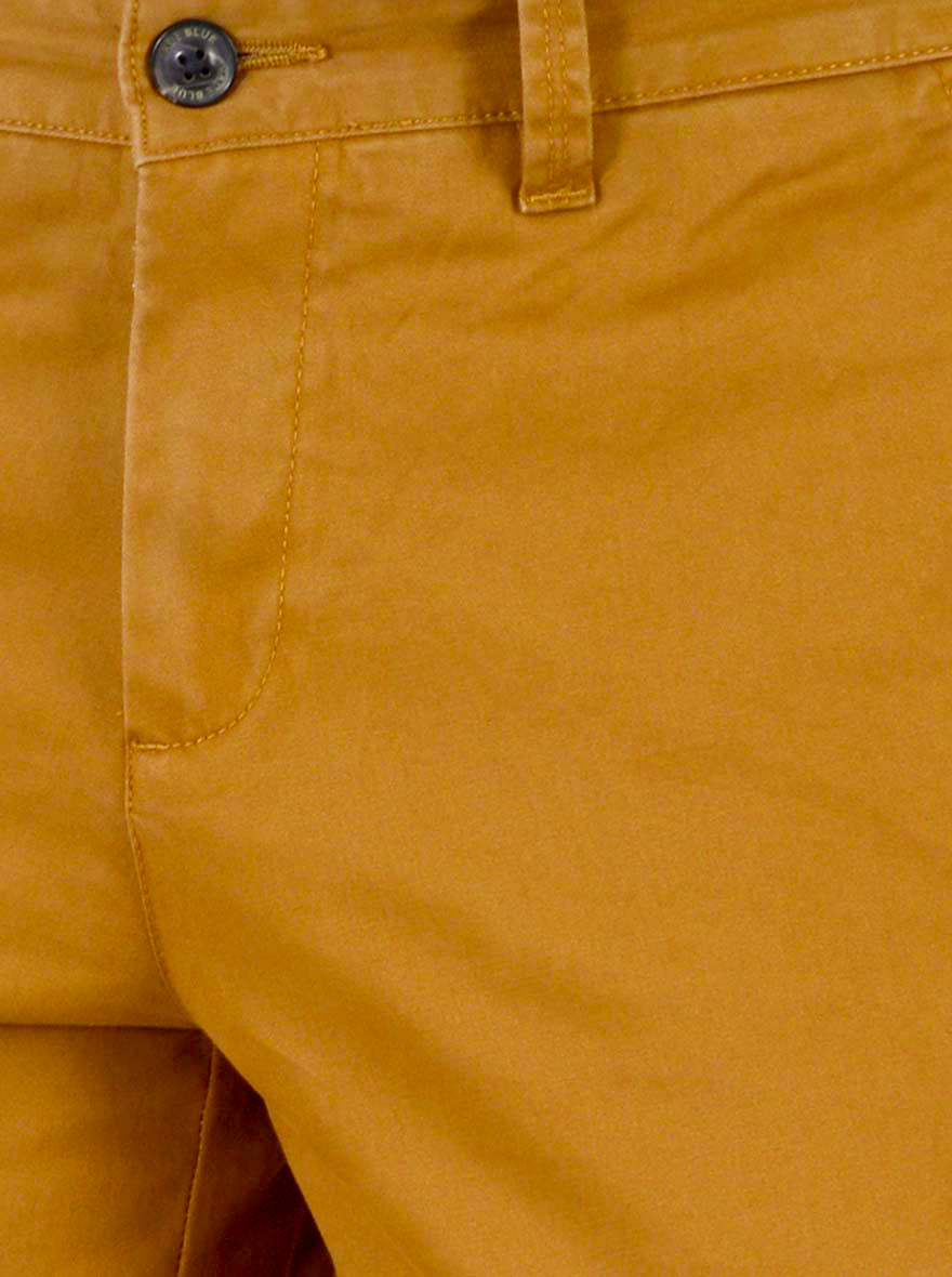 Bronze Brown Solid Slim Fit Chinos | JB Sport