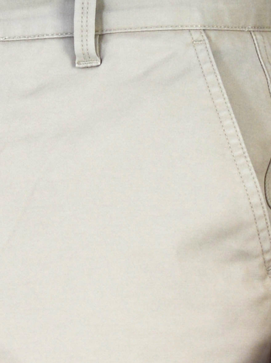 Neutral Grey Solid Slim Fit Chinos | JB Sport