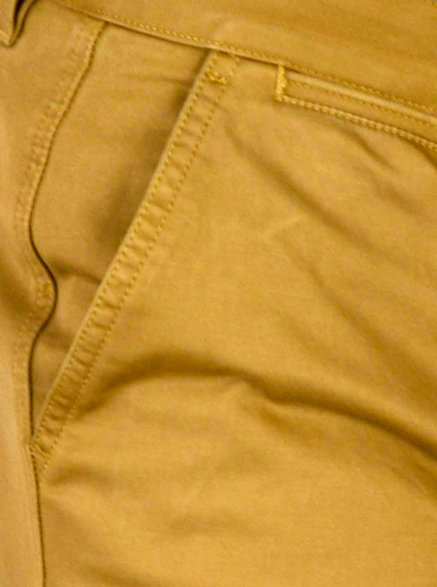 Dark Khaki Self Textured Slim Fit Chinos | JB Sport