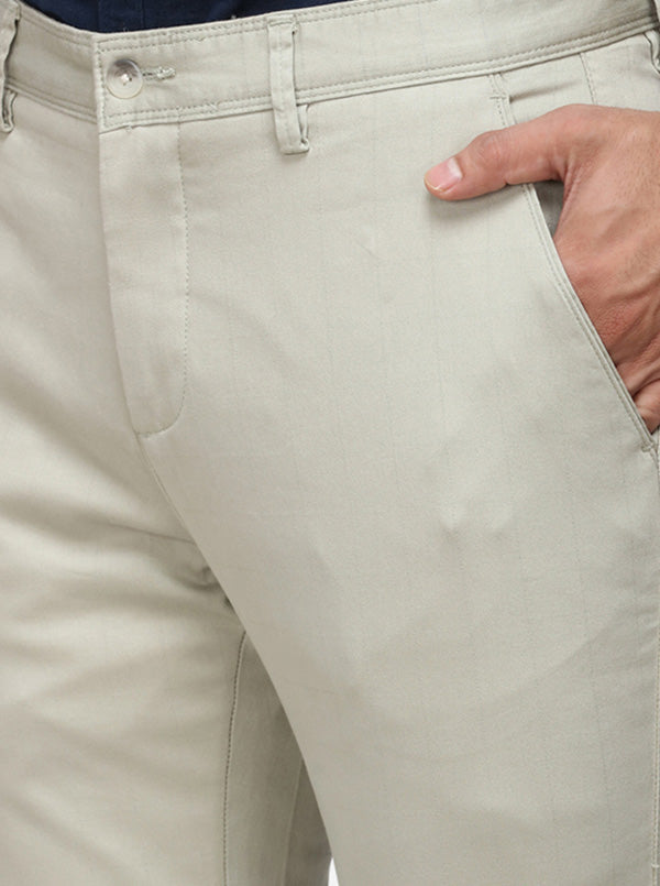 Pista Checked Super Slim Fit Casual Trouser | Greenfibre