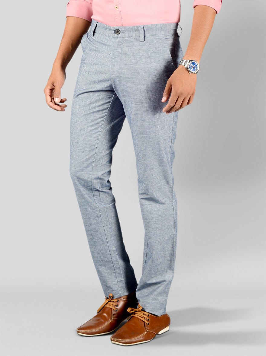 Light Blue Slim Fit Chinos | JB Sport