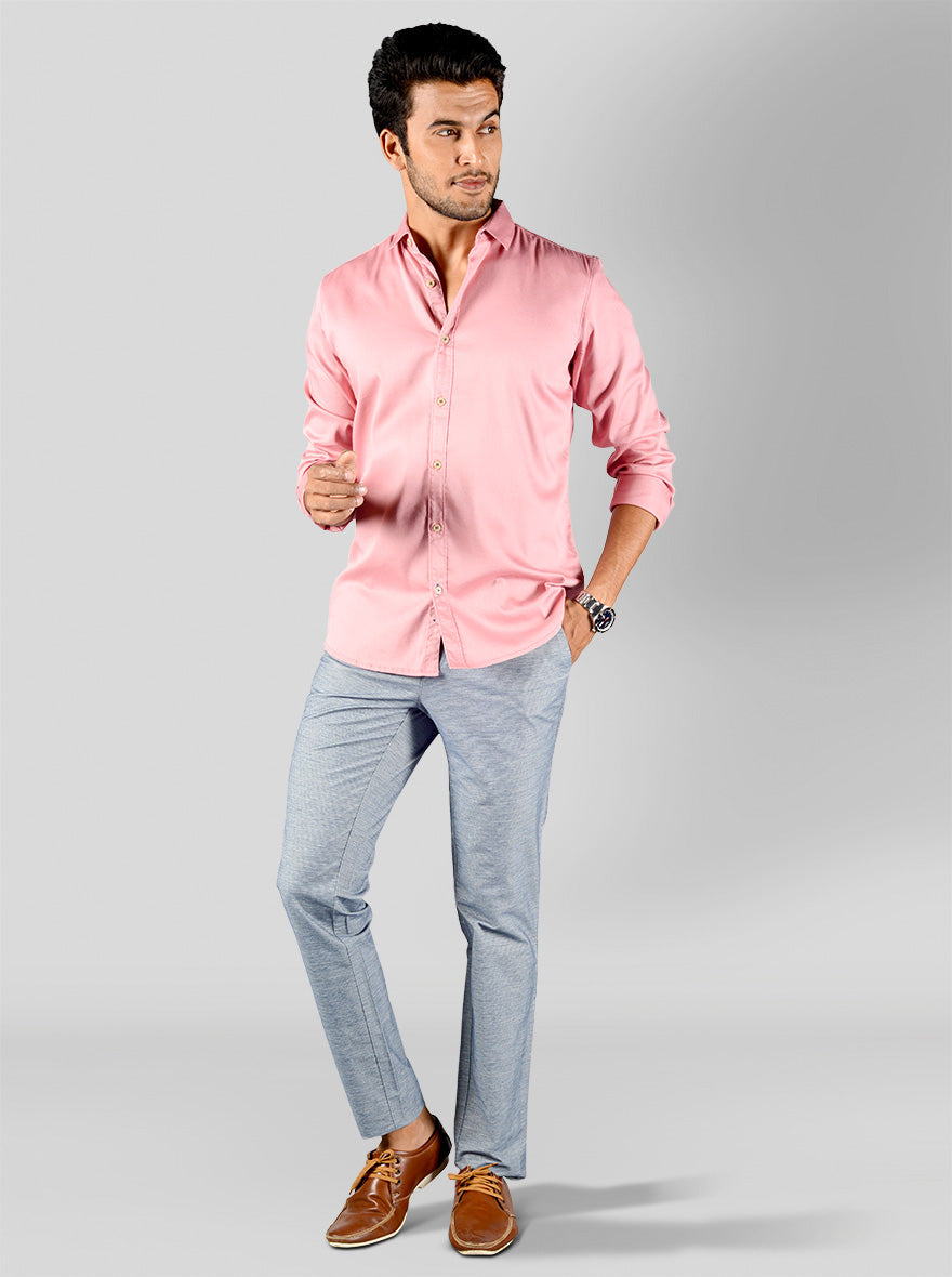 Light Blue Slim Fit Chinos | JB Sport